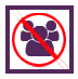 Button redirects to the City of Avon's no knock registry and information page