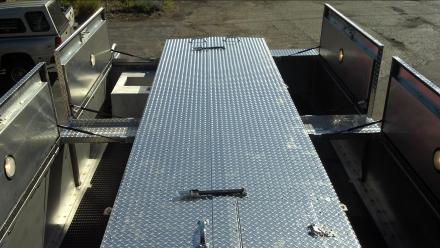 Diamond Steel Plate Bed